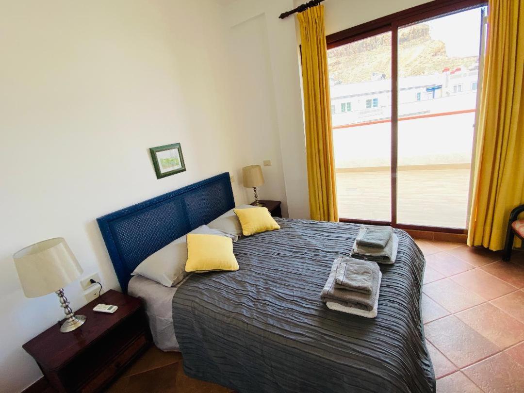 The Penthouse Puerto De Mogan Apartment Luaran gambar
