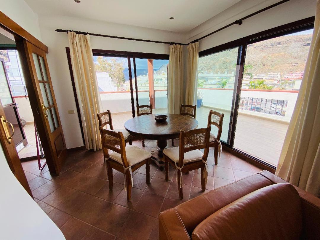 The Penthouse Puerto De Mogan Apartment Luaran gambar