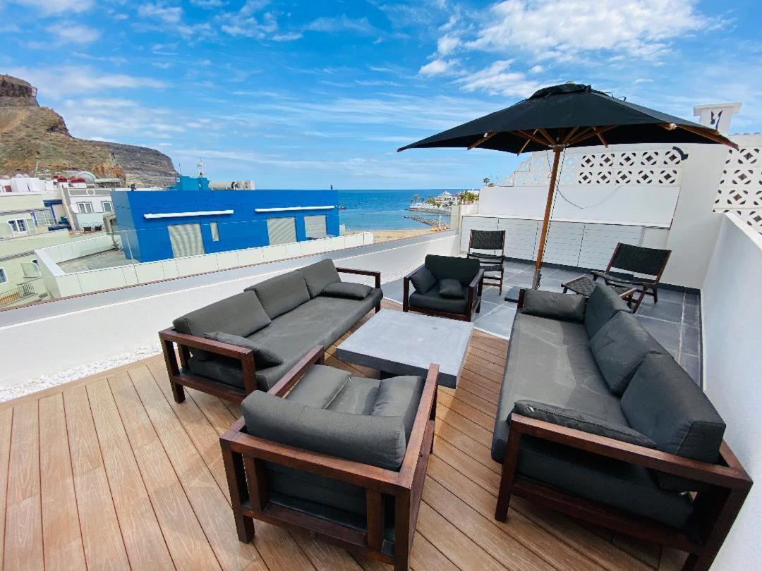 The Penthouse Puerto De Mogan Apartment Luaran gambar