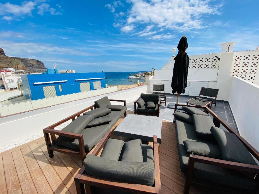 The Penthouse Puerto De Mogan Apartment Luaran gambar